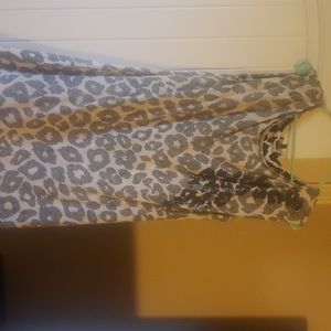 Leopard print dress